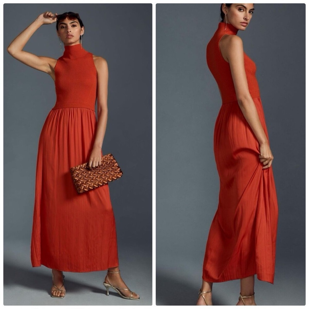 The Thea Twofer Sleeveless Sweater Dress